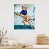 セーリングピン ポスター (キッチン)