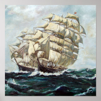 セーリングフリゲイツレース ポスター