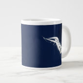 セーリングフリーダムバードズアイビュー ジャンボコーヒーマグカップ (正面右)