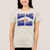 セーリングブロック島 トライブレンドＴシャツ (正面)