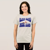 セーリングブロック島 トライブレンドＴシャツ (正面全面)