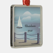 セーリングプレミアムクリスマスオーナメント メタルオーナメント (右)