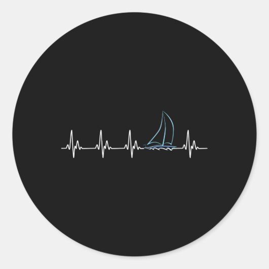 セーリングヘビートセーリングボート ラウンドシール (正面)