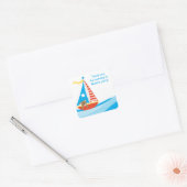 セーリングベアーシール スクエアシール (封筒)