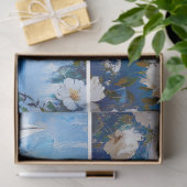 セーリングボートのコラージュの切り離し 薄葉紙 (ギフト)