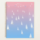 セーリングボートの海 プランナー手帳 (正面)