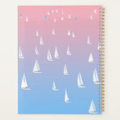 セーリングボートの海 プランナー手帳 (裏面)