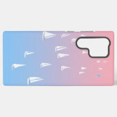 セーリングボートの海 SAMSUNG GALAXYケース (裏面横)