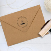 セーリングボートカスタム差出人住所スタンプ セルフインキングスタンプ