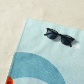 セーリングボートシーモンスター ビーチタオル (インサイチュ)