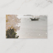 セーリングボートフラワーズビーチレジストリエンクロス エンクロージャーカード (裏面)