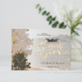 セーリングボートフラワーズビーチ サンキューカード (スタンド正面)