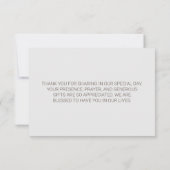 セーリングボートフラワーズビーチ サンキューカード (裏面)