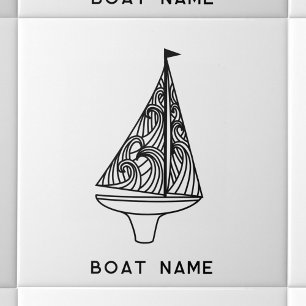 セーリングボート名 タイル
