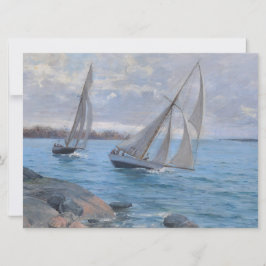 セーリングボート川 カード