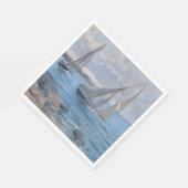 セーリングボート川 スタンダードランチョンナプキン (角)