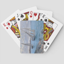 セーリングボート川 トランプ