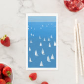 セーリングボート深いブルーシー – レガッタセーリングボート (インサイチュ)