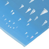 セーリングボート深いブルーシー – レガッタセーリングボート ショートテーブルランナー (コーナー)