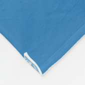 セーリングボート深いブルーシー – レガッタセーリングボート フリースブランケット (角)