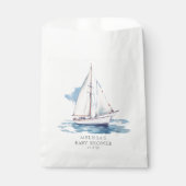 セーリングボート赤ちゃんシャワー フェイバーバッグ (正面)
