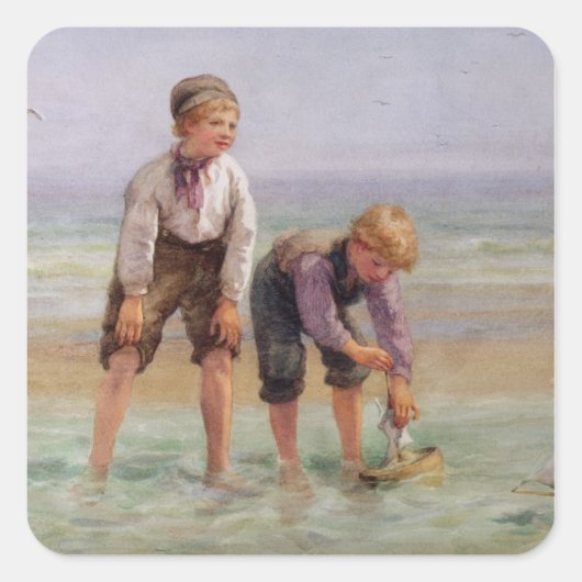 セーリングボート スクエアシール (正面)