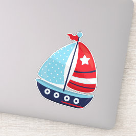 セーリングボート，セーラー，セーリング，セイル，ボート，船 シール