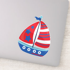 セーリングボート，セーラー，セーリング，船，帆，ボート シール