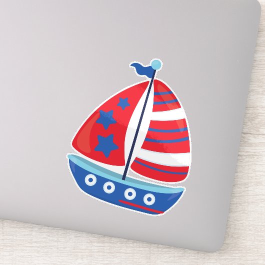 セーリングボート，セーラー，セーリング，船，帆，ボート シール (詳細)