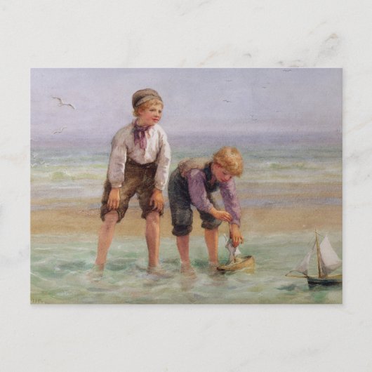 セーリングボート ポストカード (正面)