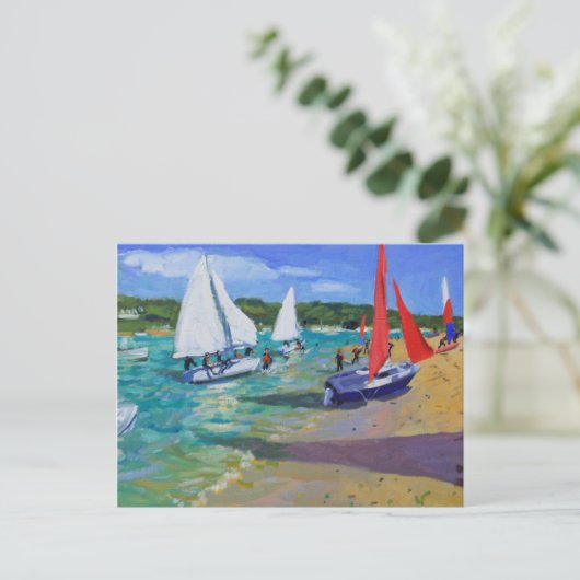 セーリングボート ポストカード (スタンド正面)