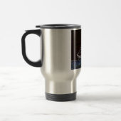 セーリングボート – 抽象芸術写真 トラベルマグ (左)