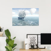 セーリングポスタープリント ポスター (ホームオフィス)