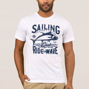 セーリングヨットアンド魚釣りクラブ Tシャツ
