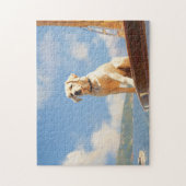 セーリングラブラドール検索機 ジグソーパズル (縦)