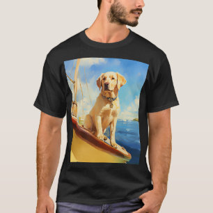 セーリングラブラドール検索機 Tシャツ