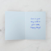 セーリングリタイアメントカード カード (内部)