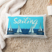 セーリングヴィンテージマンガビーチビービービーベス ランバークッション (ブランケット)