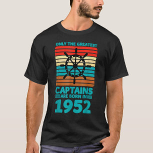 セーリングヴィンテージレトロボート船乗り Tシャツ