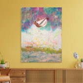 セーリング公海 キャンバスプリント (インサイチュ (リビング))