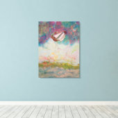 セーリング公海 キャンバスプリント (インサイチュ (ウッドフロア))