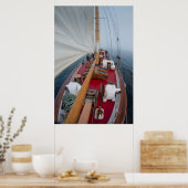 セーリング境界パス ポスター (キッチン)