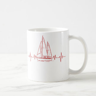 セーリング海航海のデコーが大好き コーヒーマグカップ