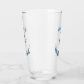 セーリング航海のボートいかり異常ライトハウス タンブラーグラス (右)