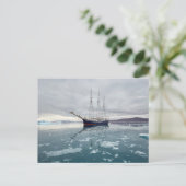 セーリング船レンブラント・バン・リジン1947 ポストカード (スタンド正面)