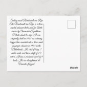 セーリング船レンブラント・バン・リジン1947 ポストカード (裏面)