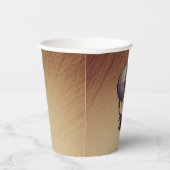 セーリング船付きスチームパンク熱気球 紙コップ (右)