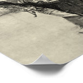 セーリング貨物船，バイヨンヌ，フランス ポスター (角)