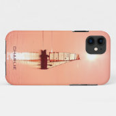 セーリング遠くにカスタムモノグラムケース Case-Mate iPhoneケース (裏面(横))