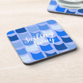 セーリング遠くにブルー旗 コースター (左側)